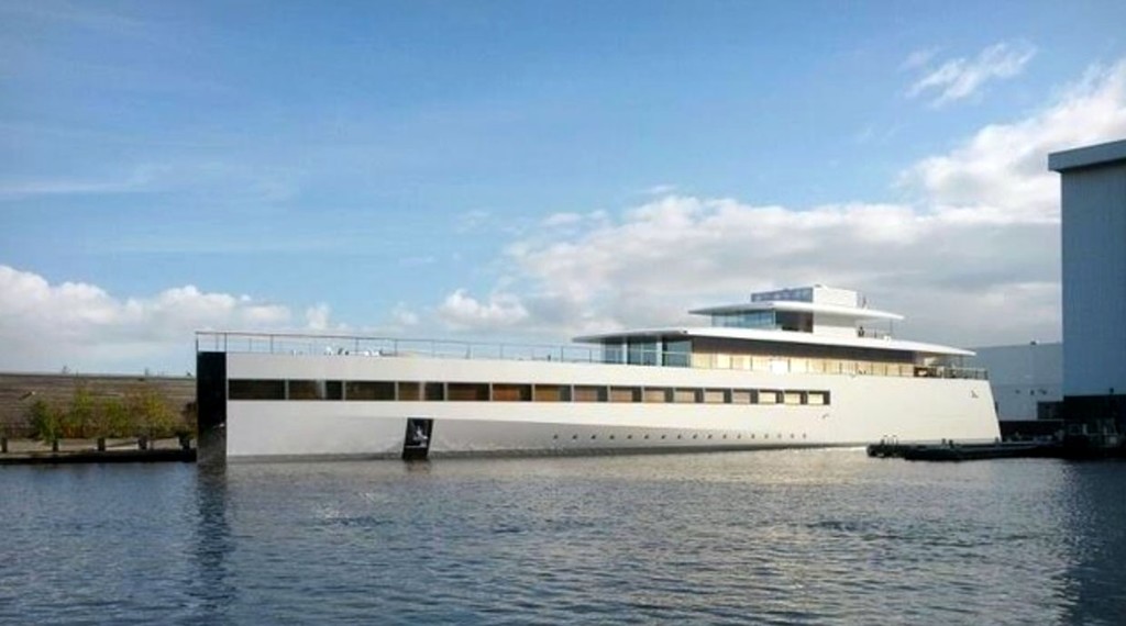 Steve Jobs yacht Venus © SW
